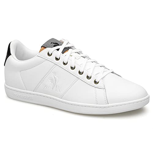 Le Coq Sportif Master Court Denim, Zapatillas Deportivas Hombre, Optical White, 42 EU