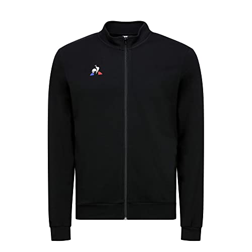 Le Coq Sportif N°1 FZ Sweat Presentation M Sudadera, Hombre, Black, 4XL