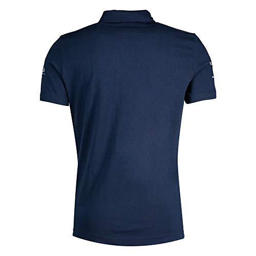 Le Coq Sportif Polo SS Presentation Coton Camiseta, Hombre, Dress Blues, S