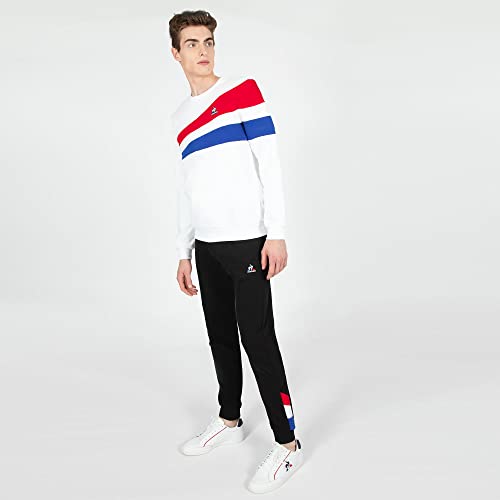 Le Coq Sportif Sudadera Marca Modelo Tri Crew Sweat N°1 M, New Optical White