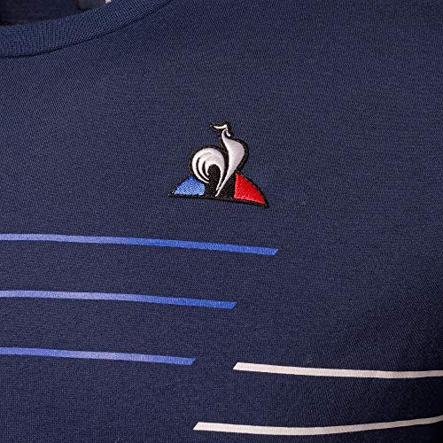 Le Coq Sportif TDF 2020 Fanwear tee SS N°1 M Camiseta de Manga Corta, Hombre, Dress Blues, L