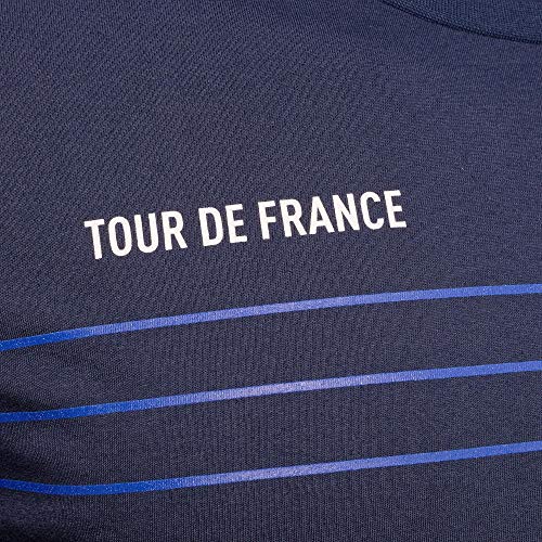 Le Coq Sportif TDF 2020 Fanwear tee SS N°1 M Camiseta de Manga Corta, Hombre, Dress Blues, L