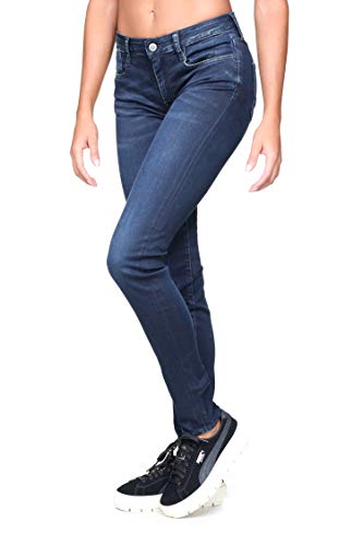 Le Temps des Cerises JFPOWER3WA206 Vaqueros Skinny, Azul (Blue/Black 3286), 31W x 32L para Mujer