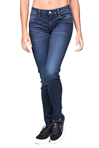 Le Temps des Cerises JFPOWER3WA206 Vaqueros Skinny, Azul (Blue/Black 3286), 31W x 32L para Mujer