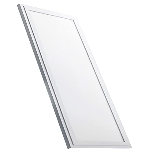 LED ATOMANT, S.L. Panel LED Slim 120x60 cm 72W. Color Blanco Frio (6500K). 6200 lumenes. Driver Incluido. A+, 72 W