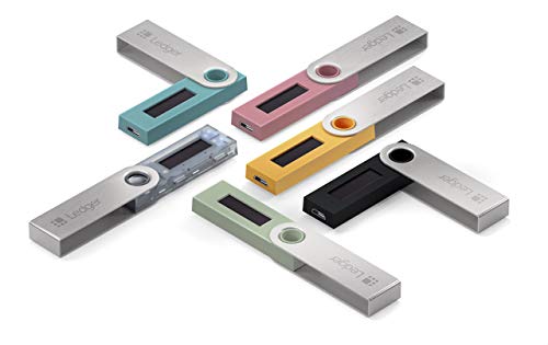 Ledger Nano S - El Mejor Monedero para criptomonedas - Asegura y administra Tus Bitcoin, Ethereum, ERC20 y Muchas Otras criptomonedas - Amarillo azafrán