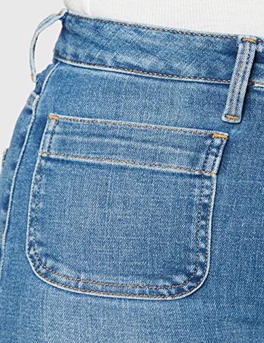Lee Breese Patch Pocket Vaqueros, Blue Aged, 31W / 33L para Mujer