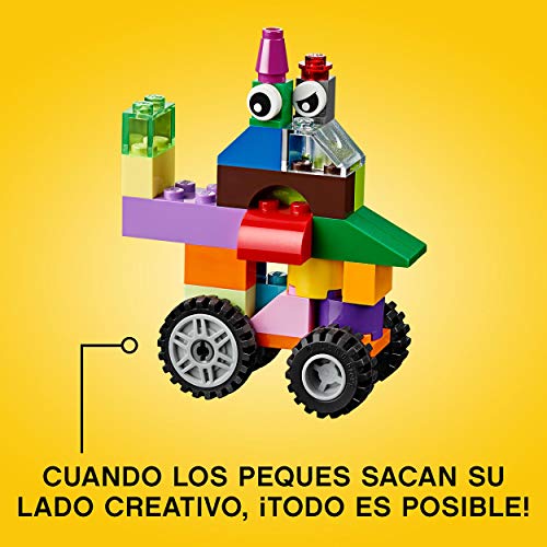 LEGO 10696 Classic Caja de Ladrillos Creativos Mediana, Juego de Construcción para Niños y Niñas +4 años