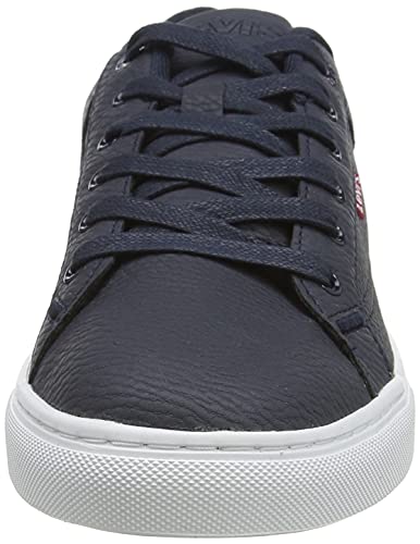 Levi's Courtright, Zapatillas de Baloncesto para Hombre, Azul (Azul Marino), 43 EU