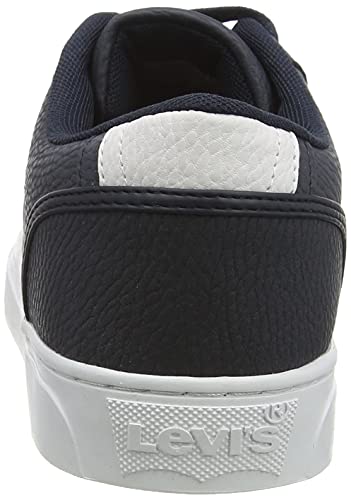 Levi's Courtright, Zapatillas de Baloncesto para Hombre, Azul (Azul Marino), 43 EU