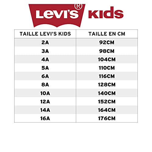 Levi's Kids Lvb L/S Batwing Tee Camiseta de manga larga Levis Red para Niños