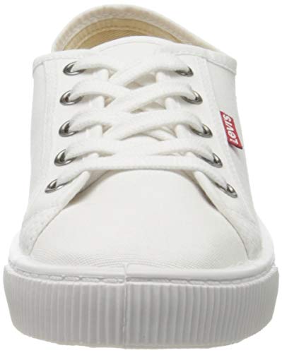 Levi's Malibu Beach S, Zapatillas Mujer, Blanco (B White 50), 38 EU