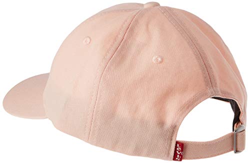 Levi's Women's Tonal TPU Printed Logo Baseball Cap Gorra de bisbol, Rosa, Talla única para Mujer