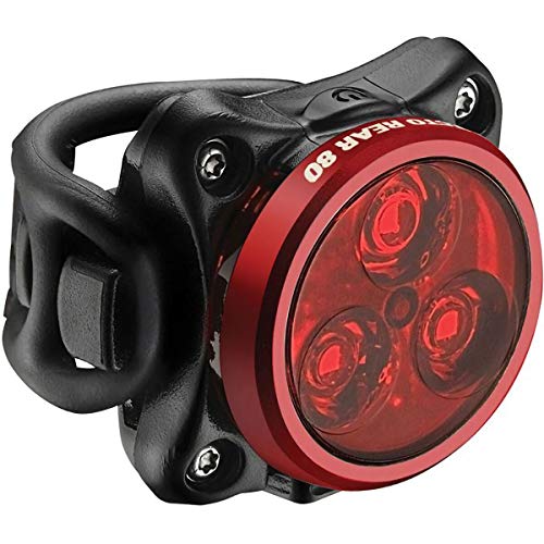 LEZYNE Zecto Drive Luz Led Delantera y Trasera, Rojo/Negro, Talla Única