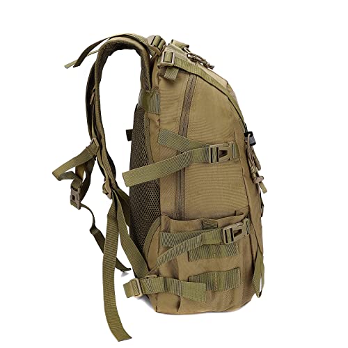 LHI Mochila táctica militar para hombres 35L 45L Ejército Pack BugOut Bolsa Molle Mochila con Reflector