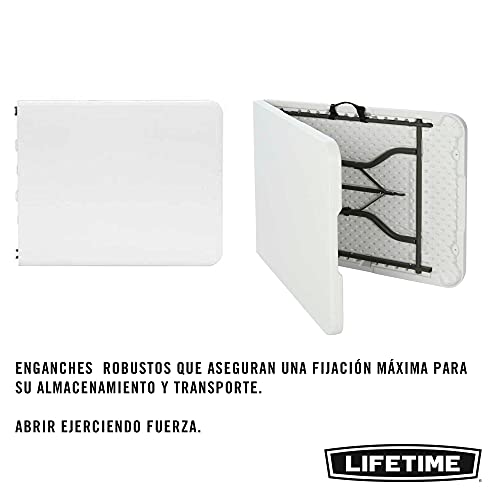 LIFETIME 80471 - Mesa plegable multiusos ultrarresistente lifetime 184x76x73,5 cm uv100