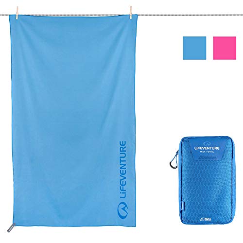 Lifeventure Giant (Blue) SoftFibre Advance Trek Towel, Unisex-Adult
