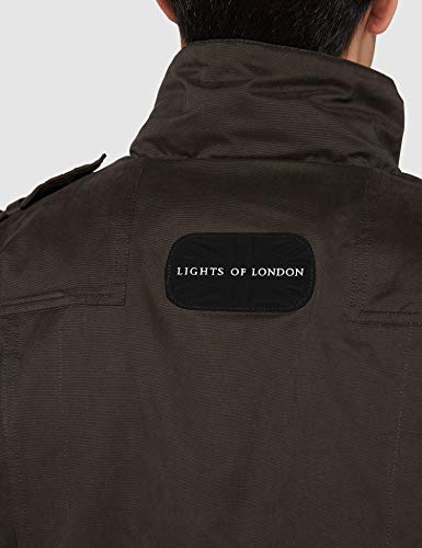 LIGHTS OF LONDON King´s Road - Chaqueta para Hombre, color Marrón (Major Brown 067), talla XL