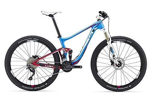 Liv Lust Advanced 2 - Bicicleta de montaña para mujer, 27,5 pulgadas, color azul/rojo/blanco (2016), unisex