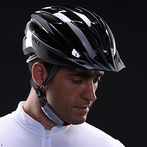 livall MT1 Música, luz trasera, intermitente, sistema de navegación, función de llamada y SOS bicicleta casco, todo el año, unisex, color schwarz/anthrazit, tamaño 58-62 cm