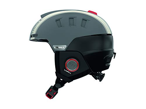 Livall Ski-Helm Rs1 57-61cm Gris