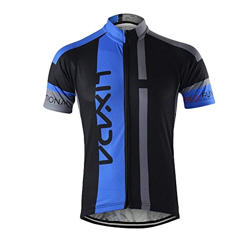 Lixada Maillots de Ciclismo Hombres Camiseta y Pantalones Cortos de Ciclismo Conjunto de Ropa Para Ciclismo Al Aire Libre