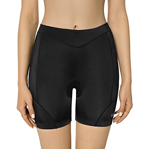 Lixada Pantalones Cortos Ciclismo Mujer Gel 3D Acolchado Ropa Interior Transpirables para Ciclismo Deporte al Aire Libre