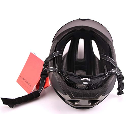 lliang Casco Bicicleta Aero Gafas Bicicleta Casco de Carretera Bicicleta Deportes Seguridad en Molde Casco Montar Hombres contrarreloj Ciclismo Casco