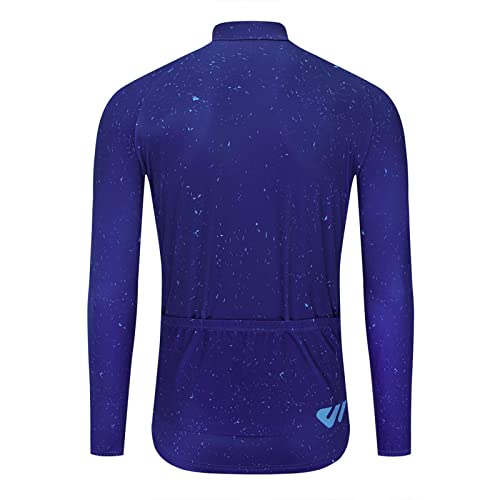 logas Chaqueta de ciclismo térmica para hombre, abrigo de lava, invierno, mountain bike softshell, transpirable