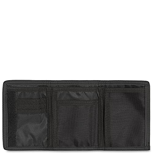 Lois - Cartera de Lona Recubierta Impermeable para Hombre. Diseño Original y Exclusivo. Múltiples Compartimentos: Billetera, Monedero 309201, Color Negro