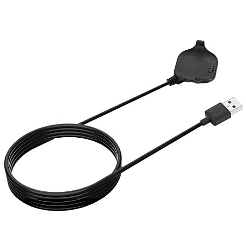 LOKEKE Para Garmin Forerunner 25 Cable de carga USB, cargador USB de repuesto para Garmin Forerunner 25 Reloj GPS grande