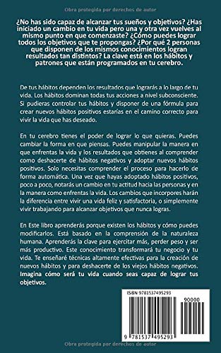 Los únicos 6 pasos que necesitarás para eliminar cualquier mal hábito y crear hábitos positivos: Cómo las personas más exitosas del mundo eliminan ... (Éxito y productividad sin límites)