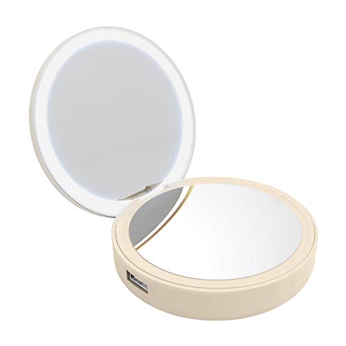 Lotta Power powerbank Make-up Mirror Gold 4000mah