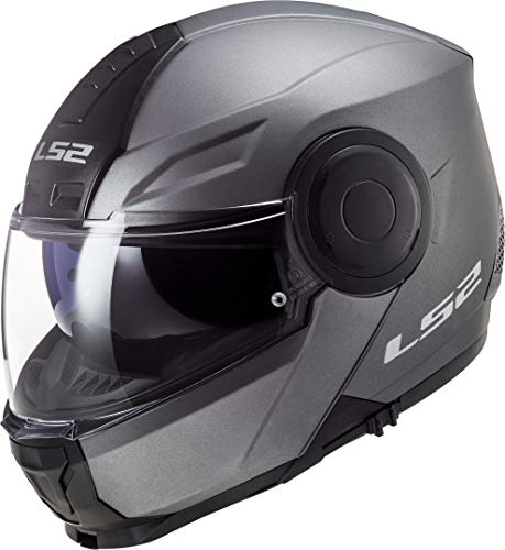 LS2, Casco modular de moto, Scope titanio, L