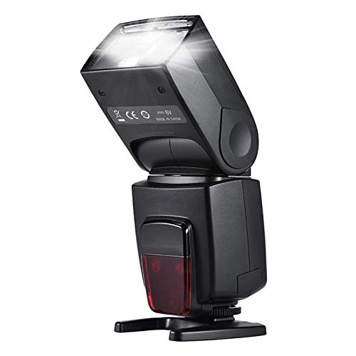 Lwieui Flash Speedlite Wireless TTL Master Slave Flash Speedlite Admite La Actualización De Firmware USB GN58 1/8000s Sincronización De Alta Velocidad para el Retrato de Boda