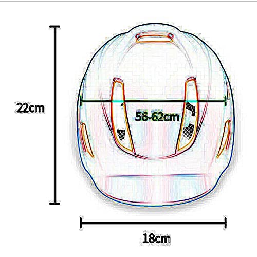 LXLAMP Casco Bicicleta Adulto Carretera, Cascos de MTB Casco Specialized Nuevo Casco Deportivo Casual para Hombres y Mujeres