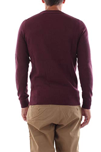 Lyle & Scott Maglia Uomo KN400VC Bordeaux XL