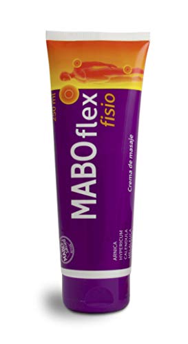 MABO Flex Fisio 250 ml - Crema de Masaje para Alivio de Dolores Musculares y Articulaciones Arnica Caléndula Mentol Hypericum Colágeno