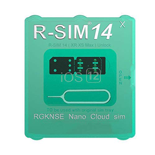 MAD HORNETS R-SIM14 Nano desbloqueo tarjeta RSIM apta para i-P-h-o-n-e 11 Pro XS MAX XR 8 IOS 14