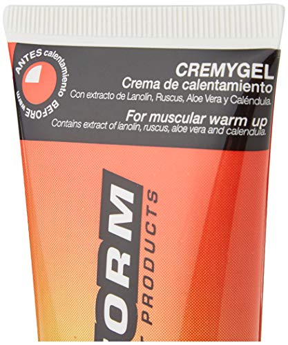 Madform Crema De Calentamiento Muscular - Cremy Gel, Negro, 60 ml