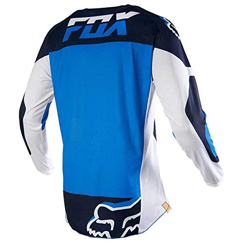 Maillot De Ciclismo De Manga Larga, Speed Surrender, Camiseta De Manga Larga, Ropa De Motociclista De Cross-Country De Bicicleta De Montaña para Hombre (Q4,L)