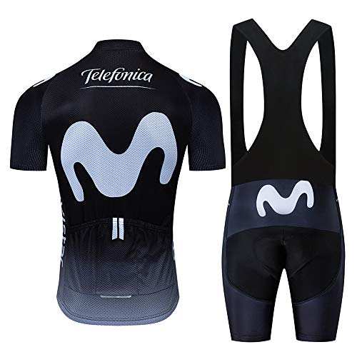 Maillots de Ciclismo Hombres Camiseta Ciclismo y Culotes Ciclismo Respirable Jersey Ropa Ciclista MTB