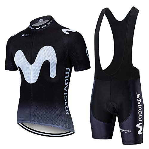 Maillots de Ciclismo Hombres Camiseta Ciclismo y Culotes Ciclismo Respirable Jersey Ropa Ciclista MTB