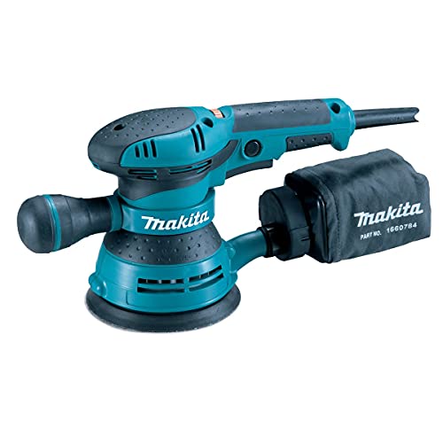 Makita BO5041 Lijadora, 300 W, 240 V, Negro