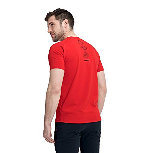 Mammut Camiseta Mountain, Hombre, Magma, S