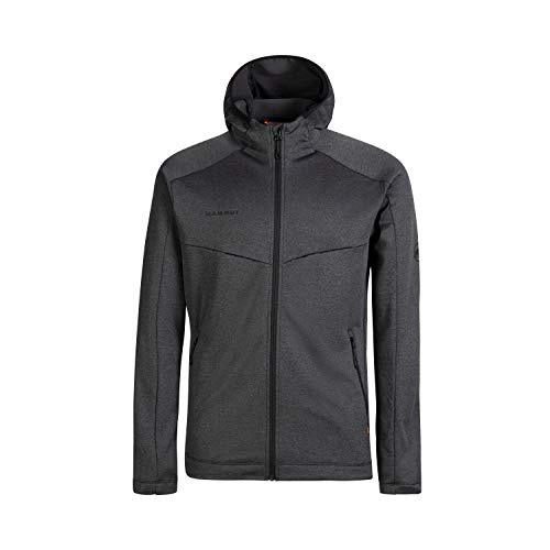 Mammut Chaqueta con Capucha Nair Ml, Hombre, Black mélange, XL