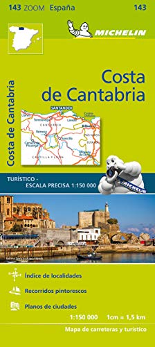 Mapa Zoom Costa de Cantabria: 143 (Mapas Zoom Michelin)