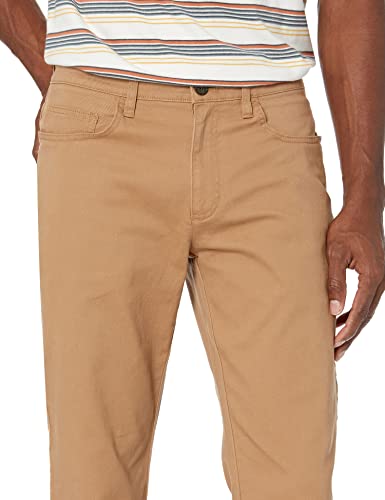 Marca Amazon - Goodthreads Slim-fit 5-Pocket Chino Pant Pantalones, (Khaki), ((Talla del fabricante: 38W x 30L)