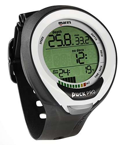 Mares Puck Pro + Ordenador de Buceo, Unisex Adulto, White, Talla única