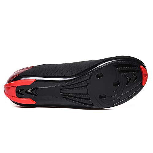 Mars Jun Zapatillas de Bicicleta de Montaña,，Calzado de Bicicleta, Zapatos de Bicicleta Antideslizantes Transpirables para Hombres para Ciclismo de Carretera y Ciclismo de montaña